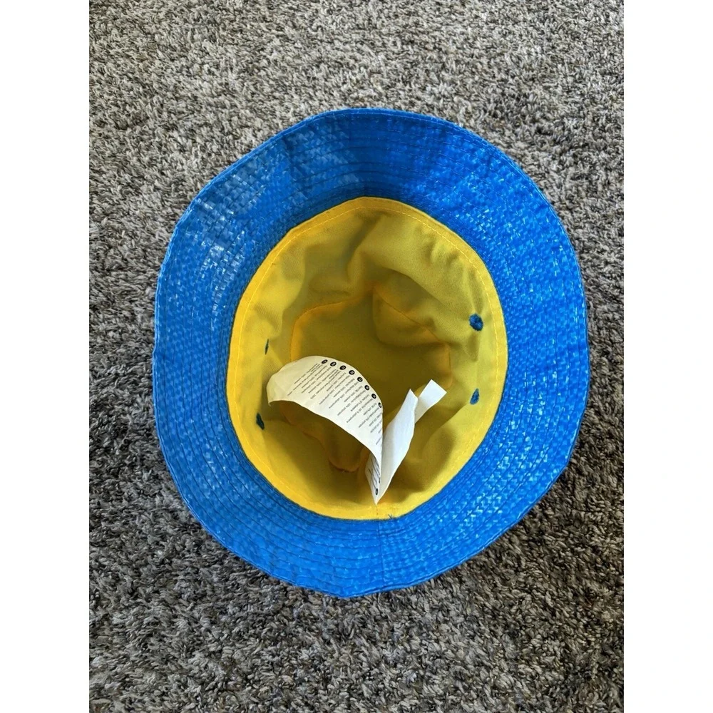 Ikea Knorva Frakta Bucket Hat Cap Adult Blue‎ Polypropylene OSFM IKEA Hat